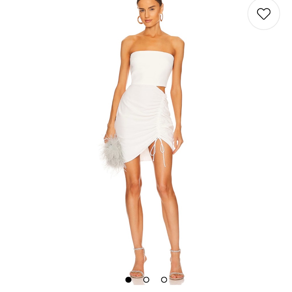 Amanda Uprichard Leeza Dress in Ivory, Size XS